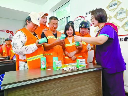 為環(huán)衛(wèi)工人送健康 尊重與關懷的禮儀服務